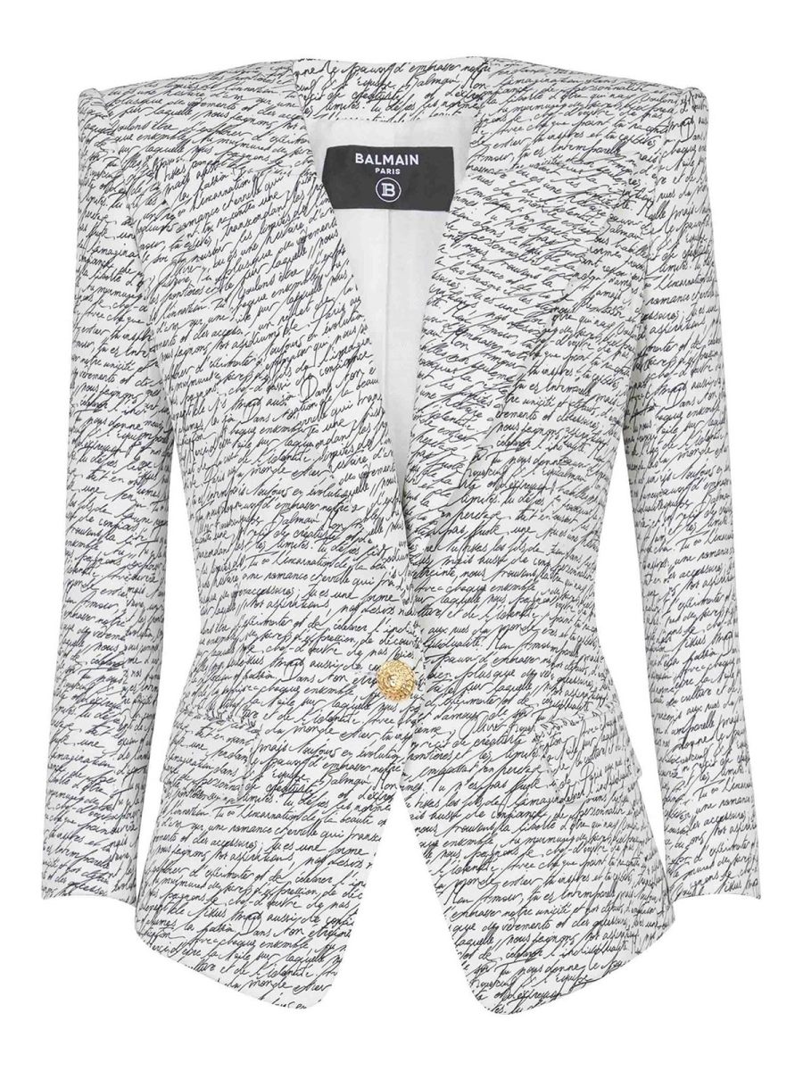 Balmain Blazer Couturier - Blanc