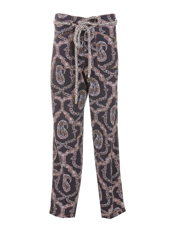 Etro Pantalons Décontractés - Multicolore