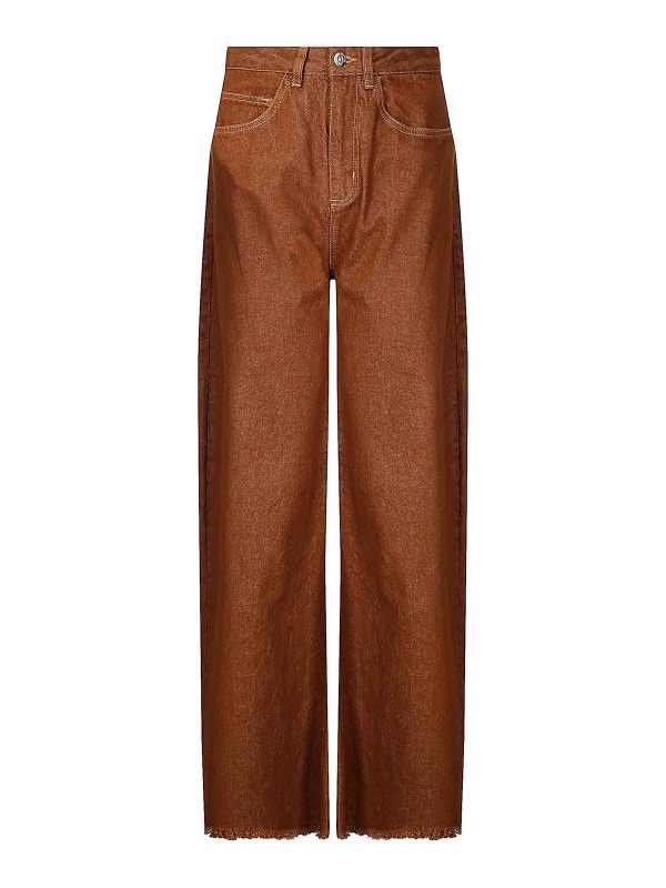 Marques' Almeida Jean Droit - Marron