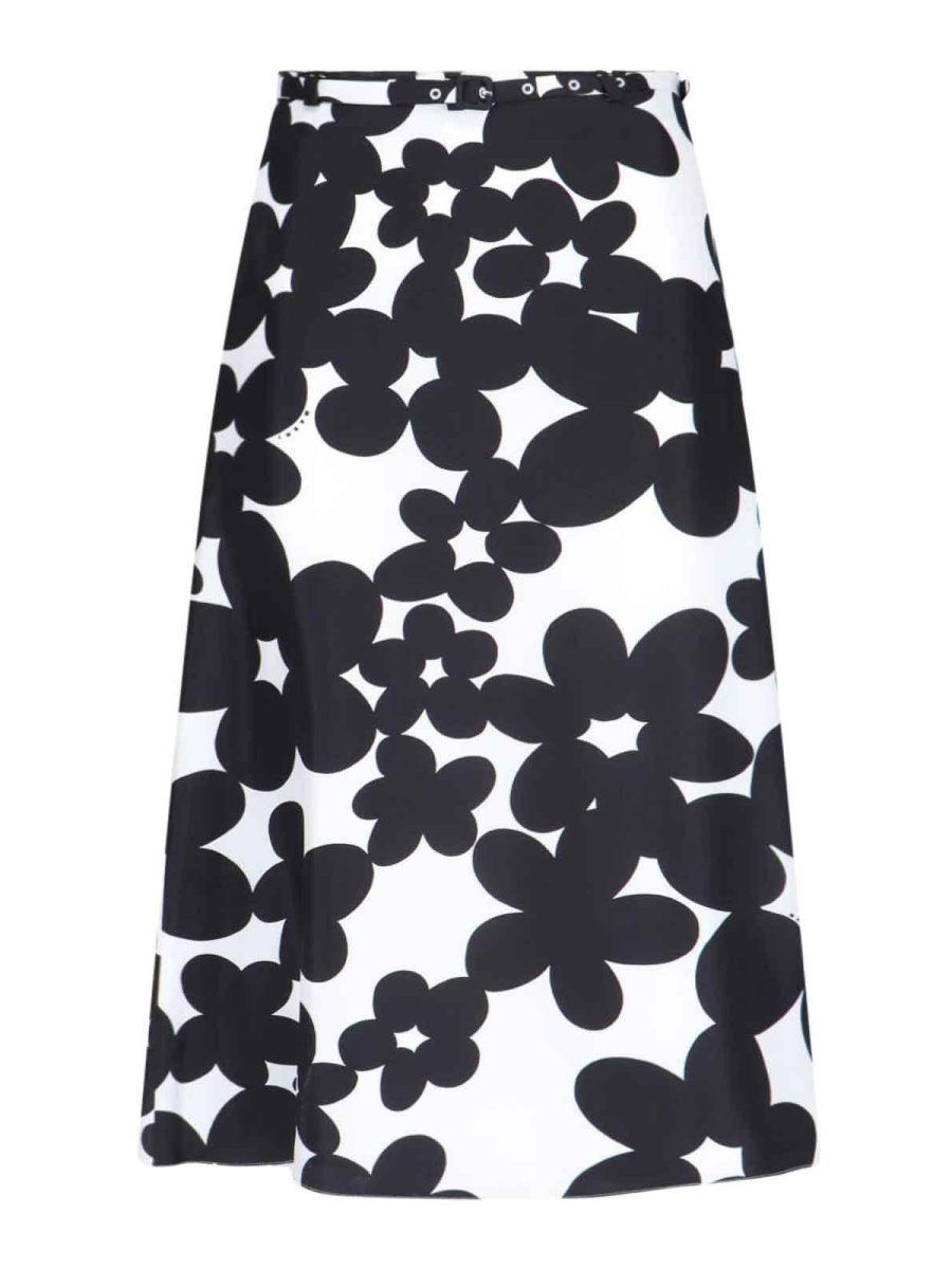 Marni Jupe Midi - Noir