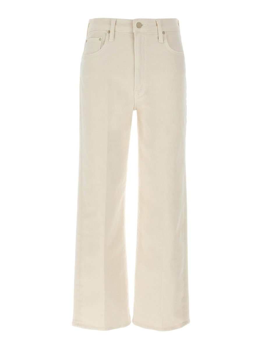 Mother Jean Bootcut - Blanc