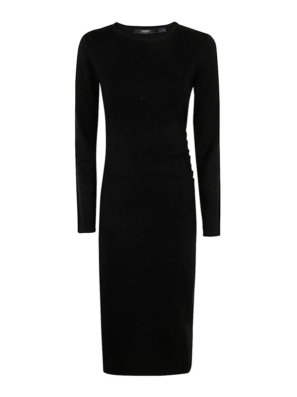Seventy Maxi Robe - Noir