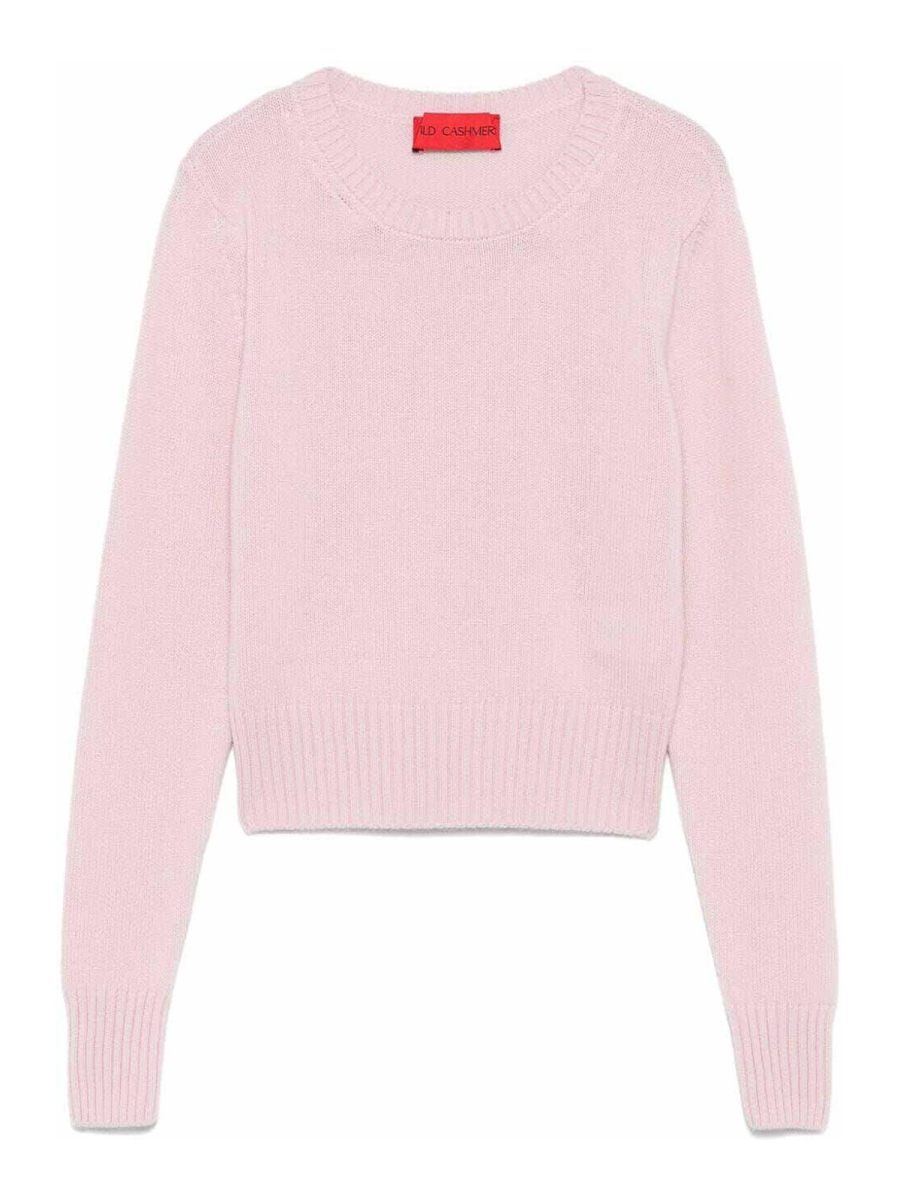Wild Cashmere Pull Col Rond - Rose