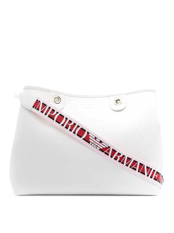 Emporio Armani Sac Bandoulière - Blanc
