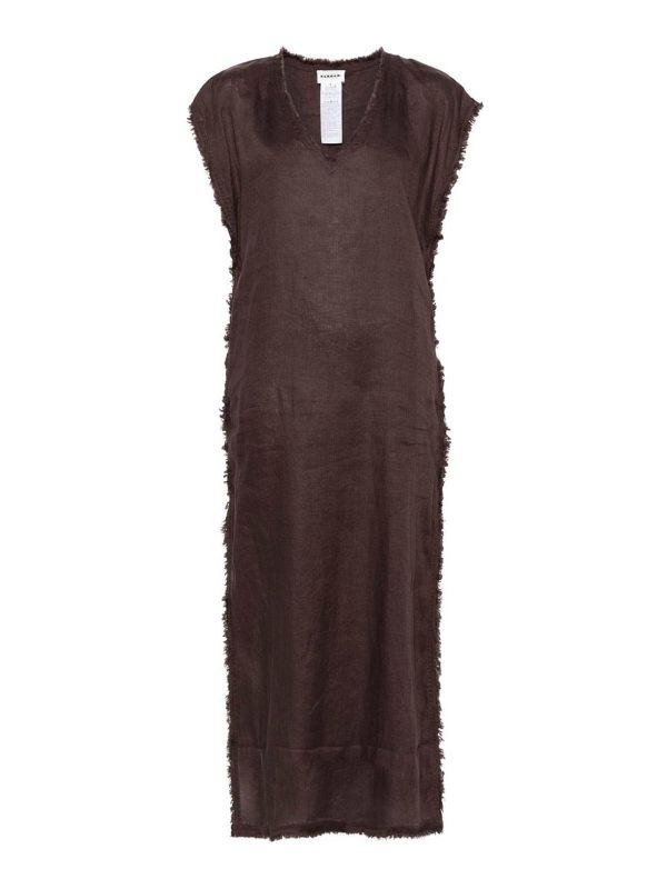 P. A.R. O.S. H. Maxi Robe - Marron