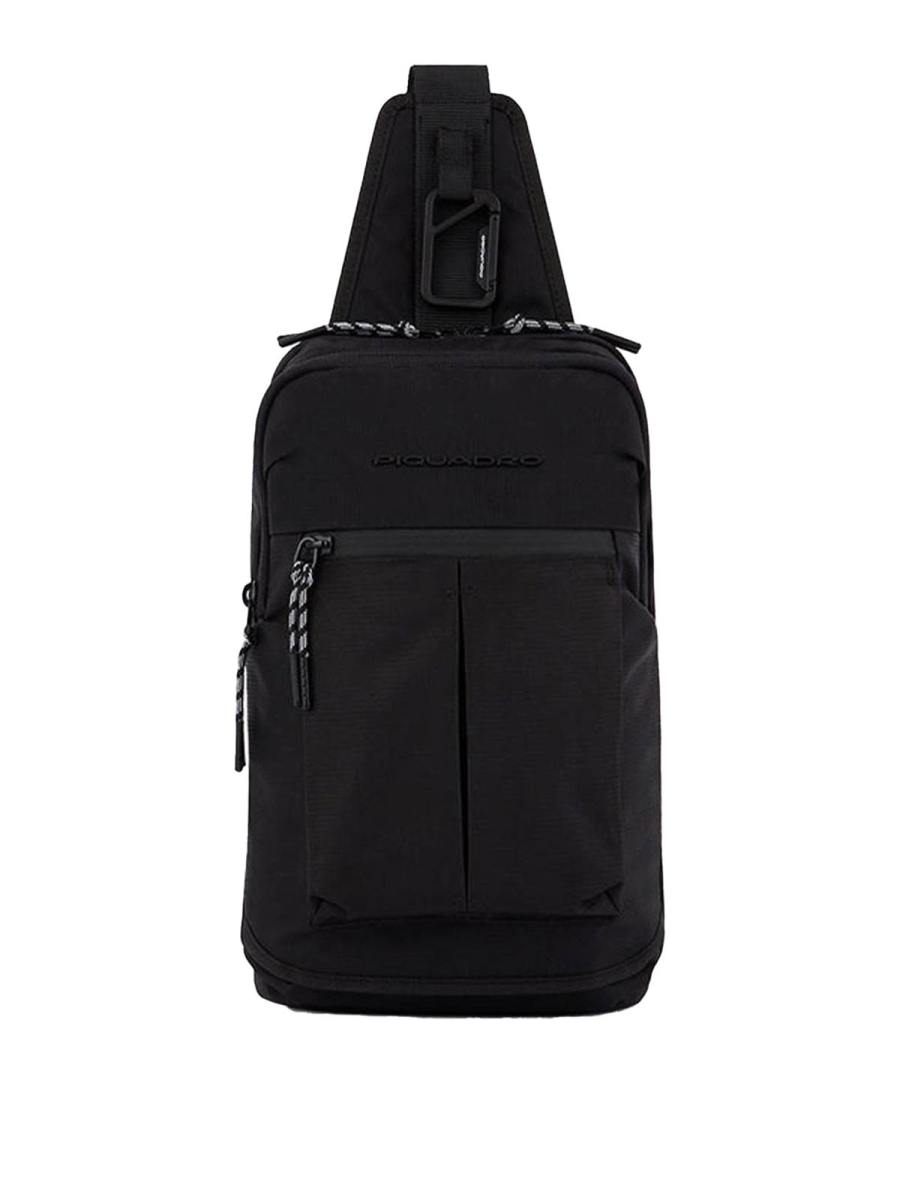 Piquadro Sac À Dos - Noir