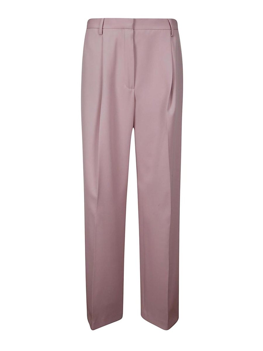 Dries Van Noten Pantalons Décontractés - Rose