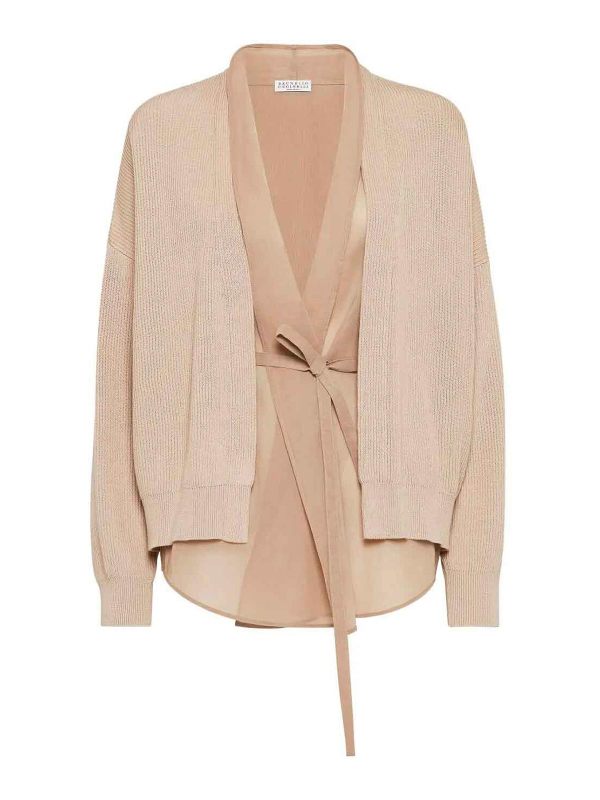 Brunello Cucinelli Cardigan - Camel