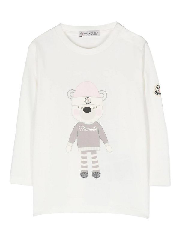 Moncler Jr T-Shirt - Blanc