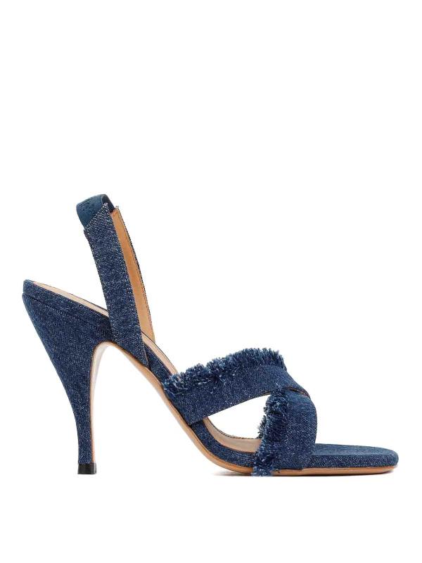 Off-White Sandales - Bleu