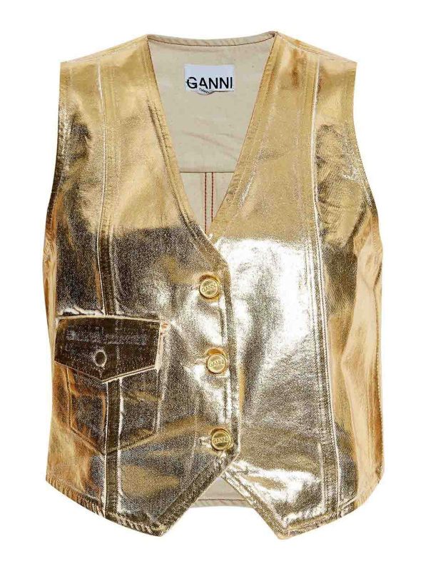 Ganni Gilet - Noir
