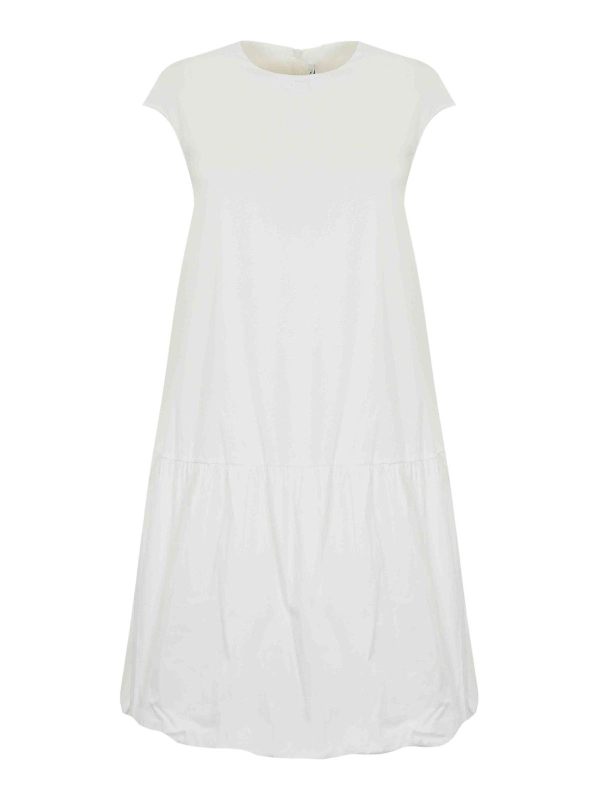 Liviana Conti Robe Au Genou - Blanc
