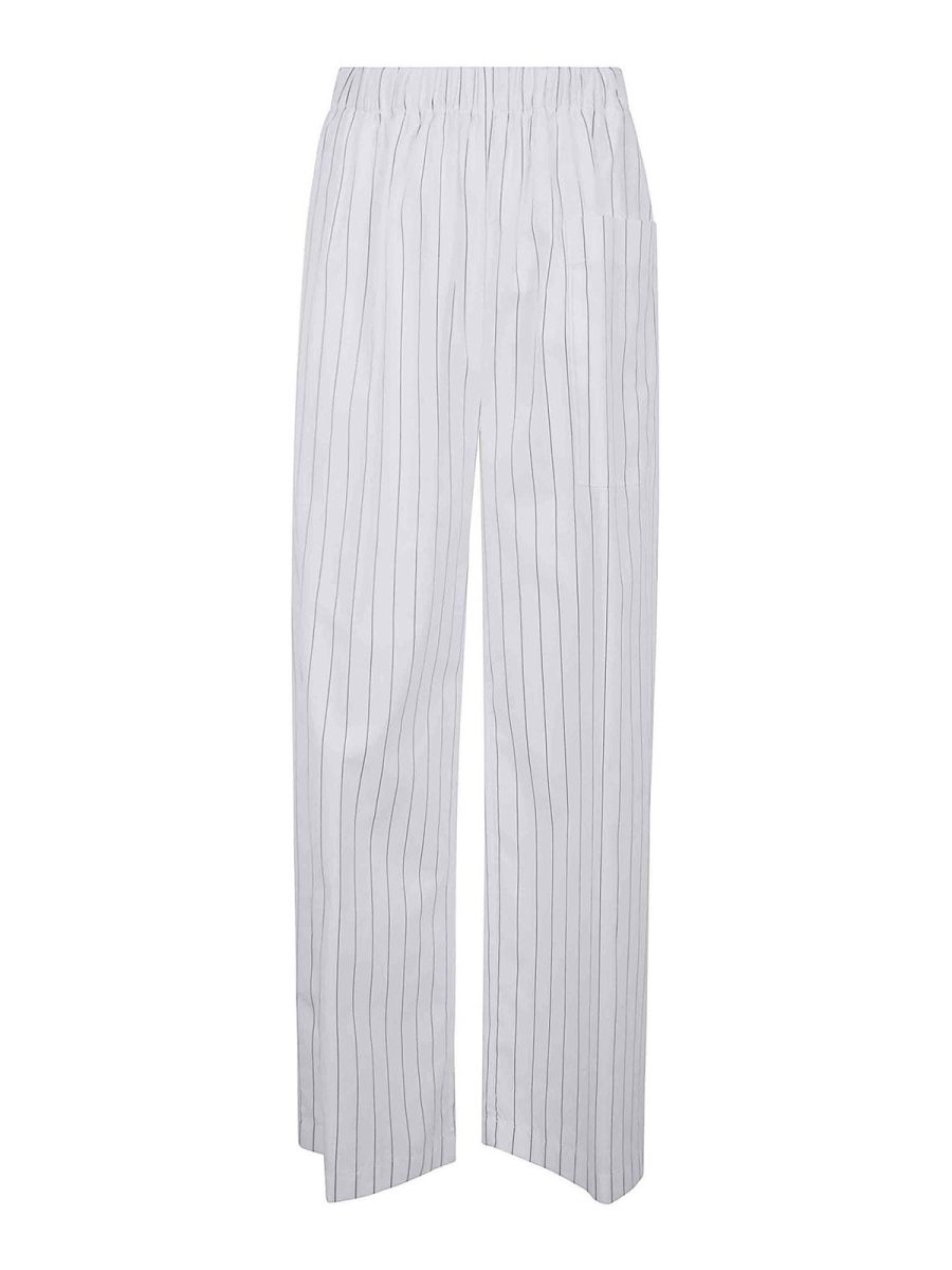 Erika Cavallini Pantalons Décontractés - Blanc