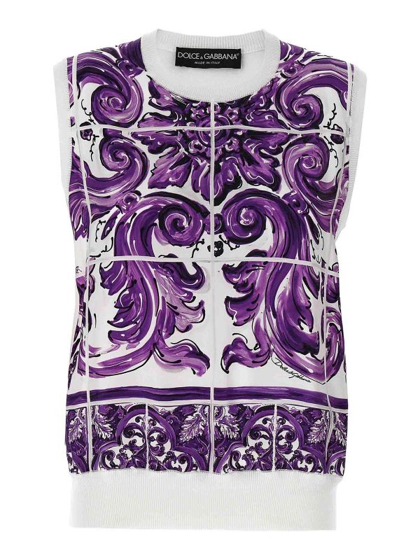 Dolce & Gabbana Gilet - Violet