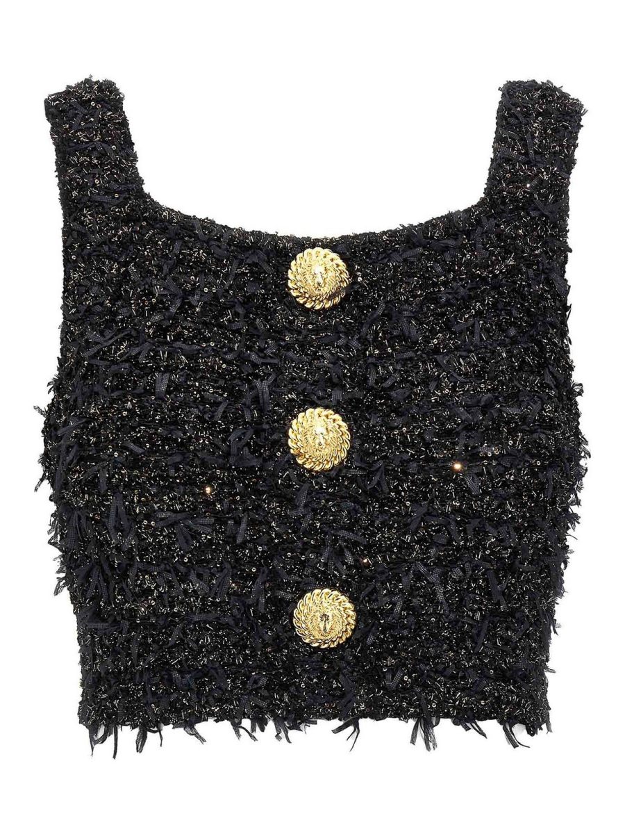 Balmain Top - Noir