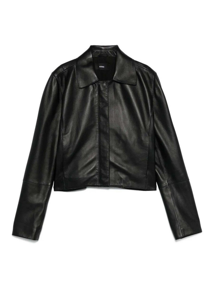 Arma Blouson En Cuir - Noir