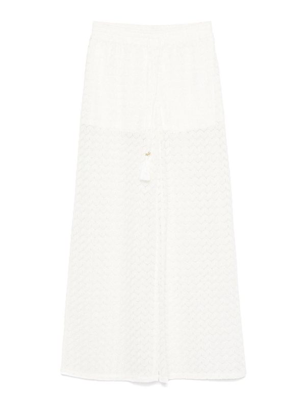 Twinset Pantalons Décontractés - Blanc