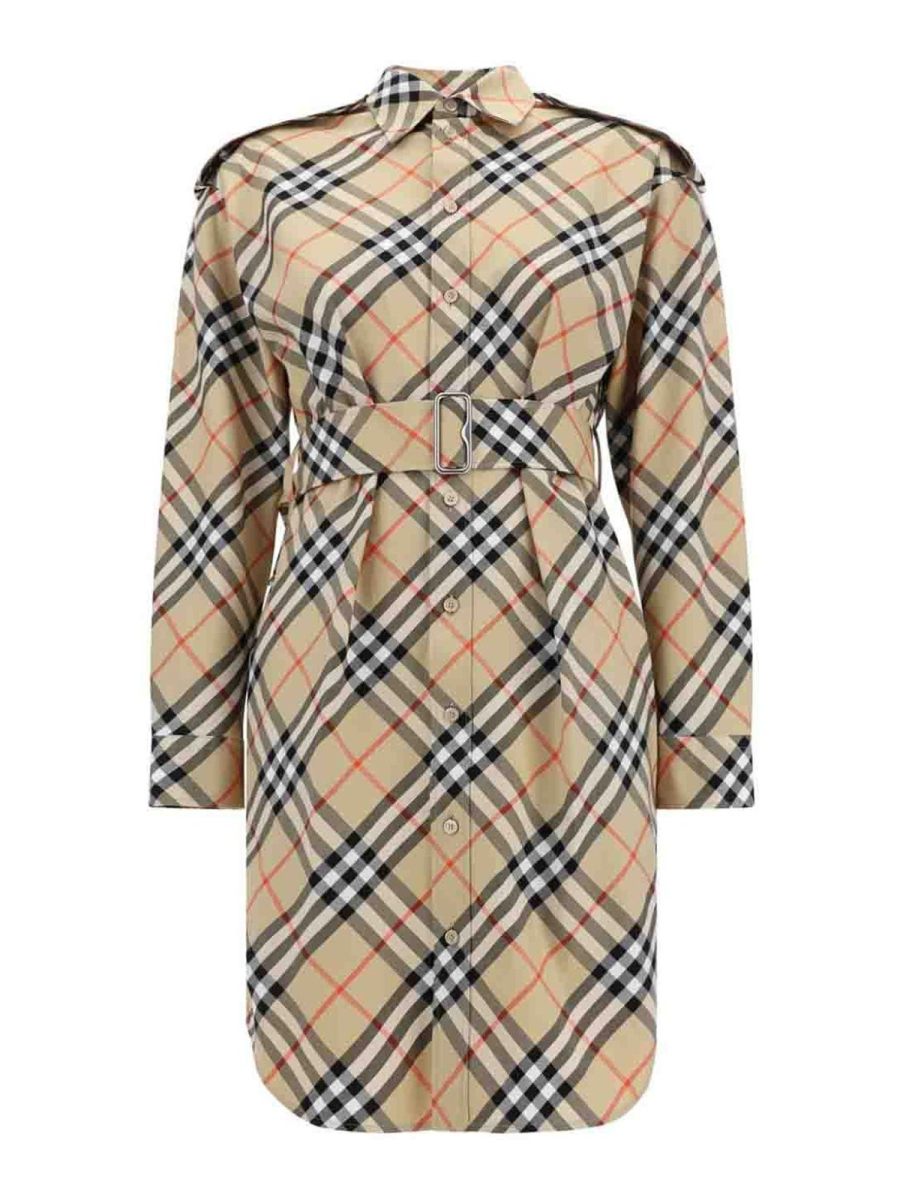 Burberry Robe Courte - Beige