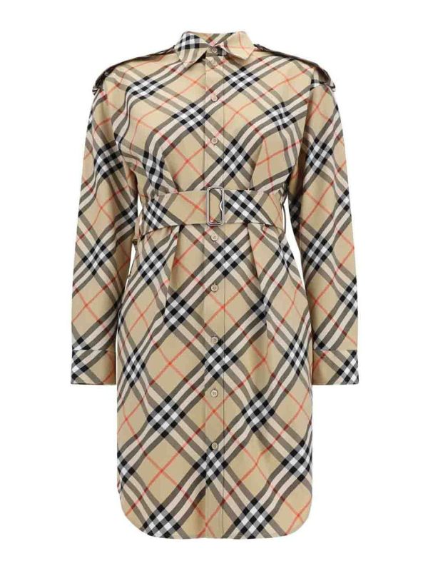 Burberry Robe Courte - Beige
