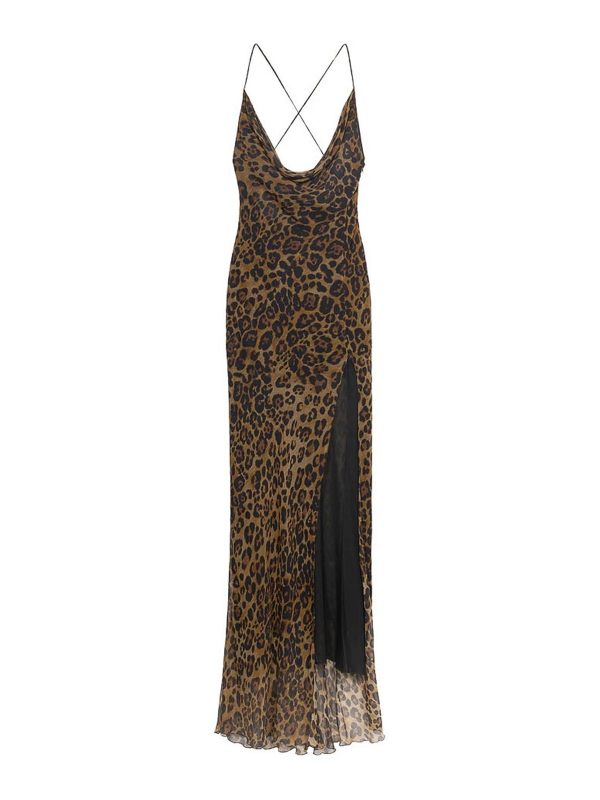 Blumarine Maxi Robe - Marron