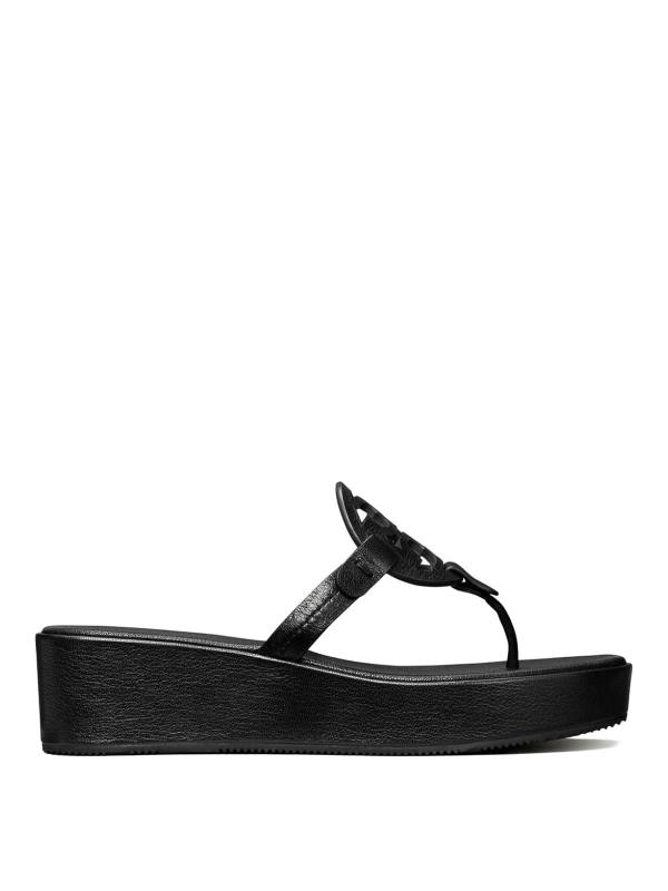 Tory Burch Sandales - Noir