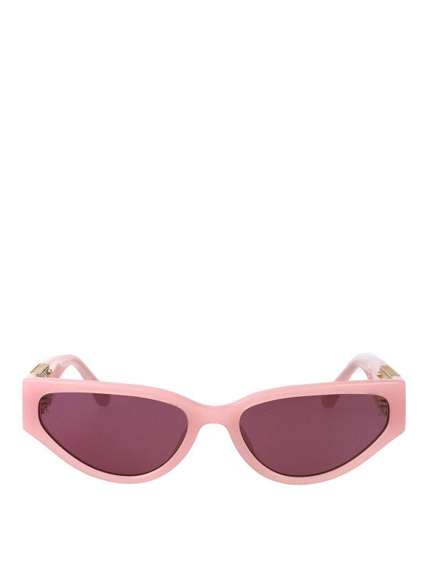 Linda Farrow Lunettes De Soleil - Violet