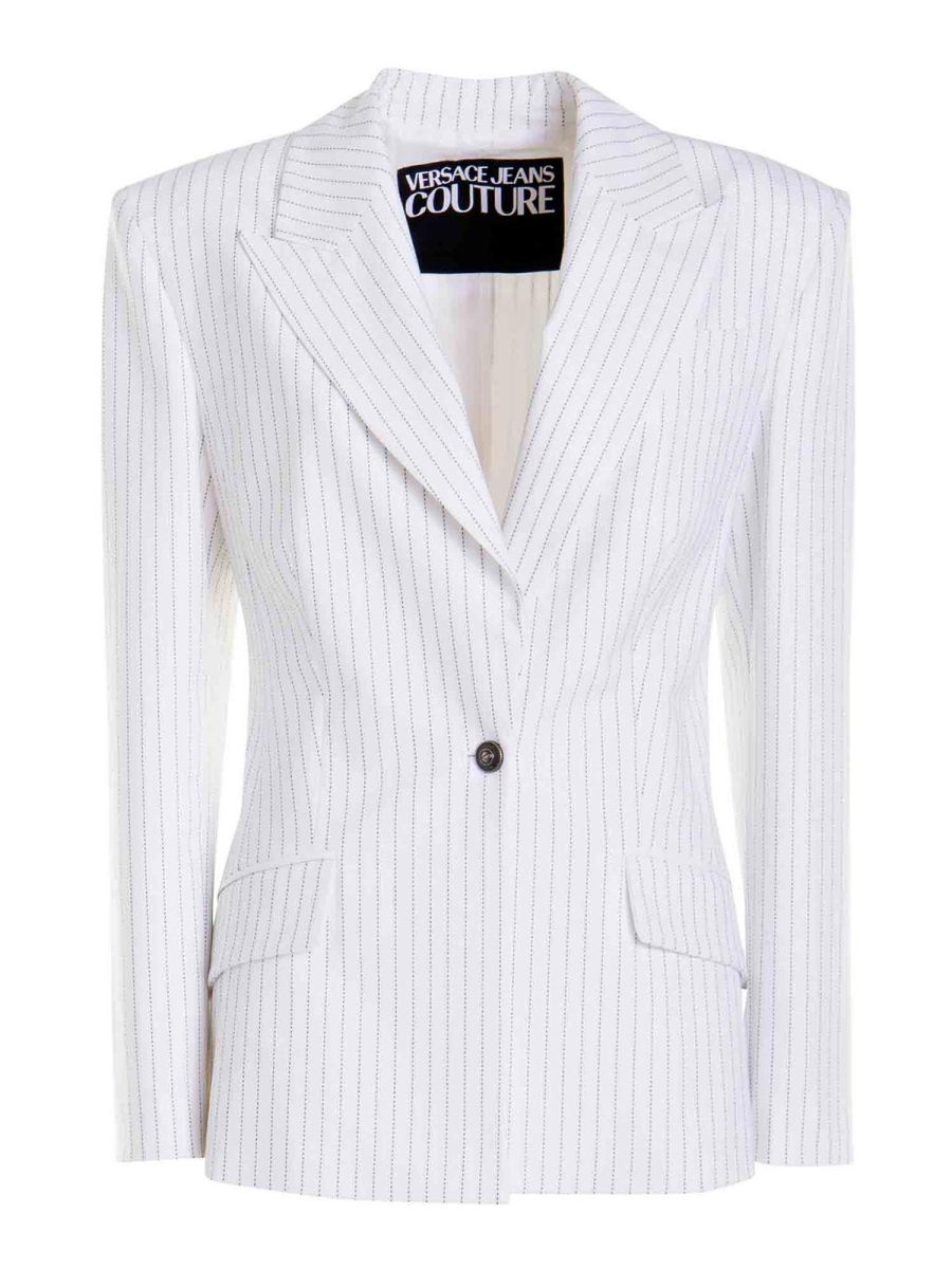 Versace Jeans Couture Veste Casual - Blanc