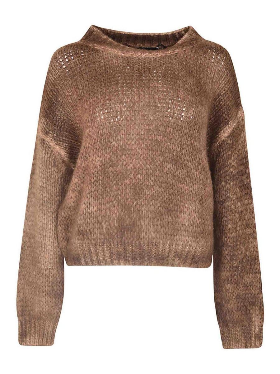 Roberto Collina Pull Col Bateau - Camel