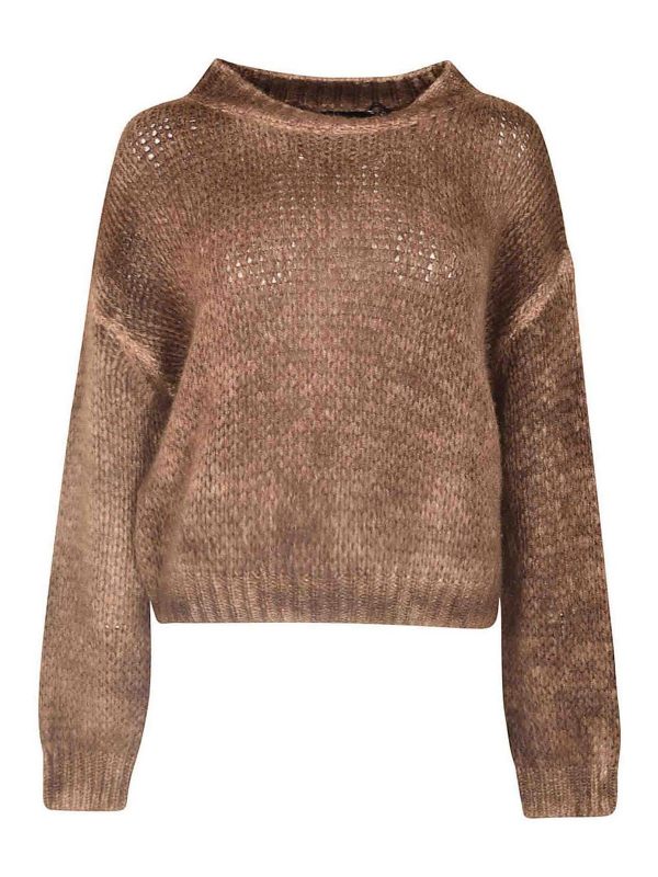 Roberto Collina Pull Col Bateau - Camel