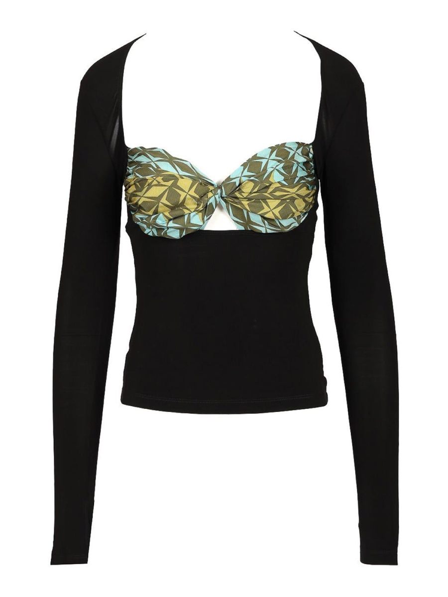 Marine Serre Top - Noir