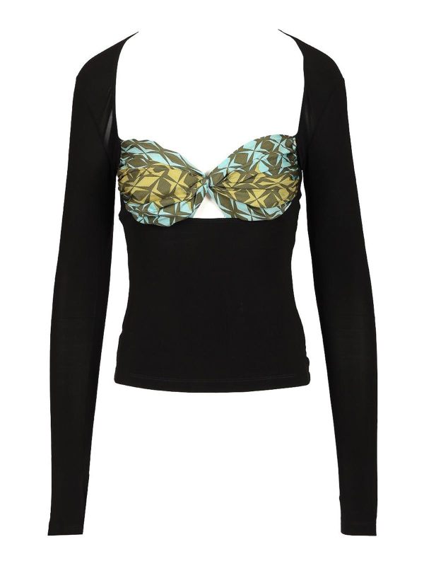 Marine Serre Top - Noir