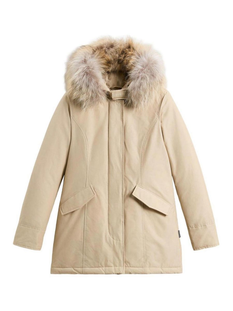 Woolrich Manteau Au Genou - Marron
