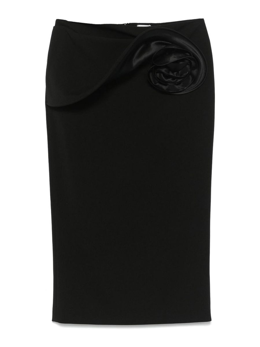 Magda Butrym Jupe Midi - Noir