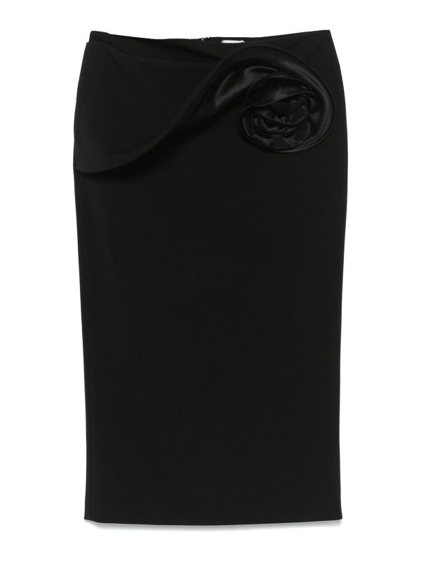 Magda Butrym Jupe Midi - Noir