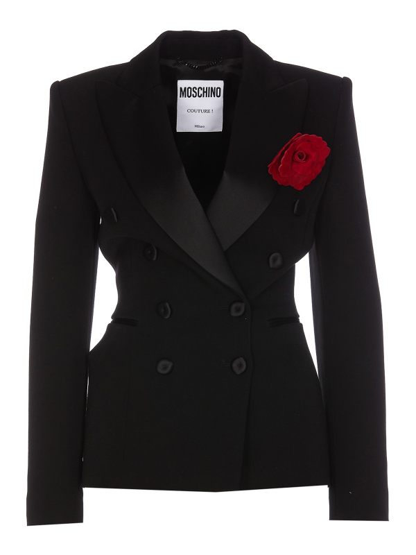 Moschino Veste Casual - Noir