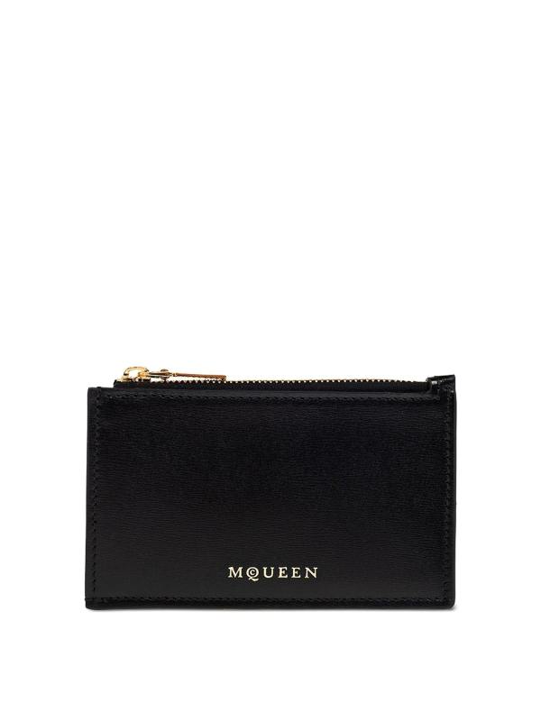 Alexander Mcqueen Portefeuilles - Noir