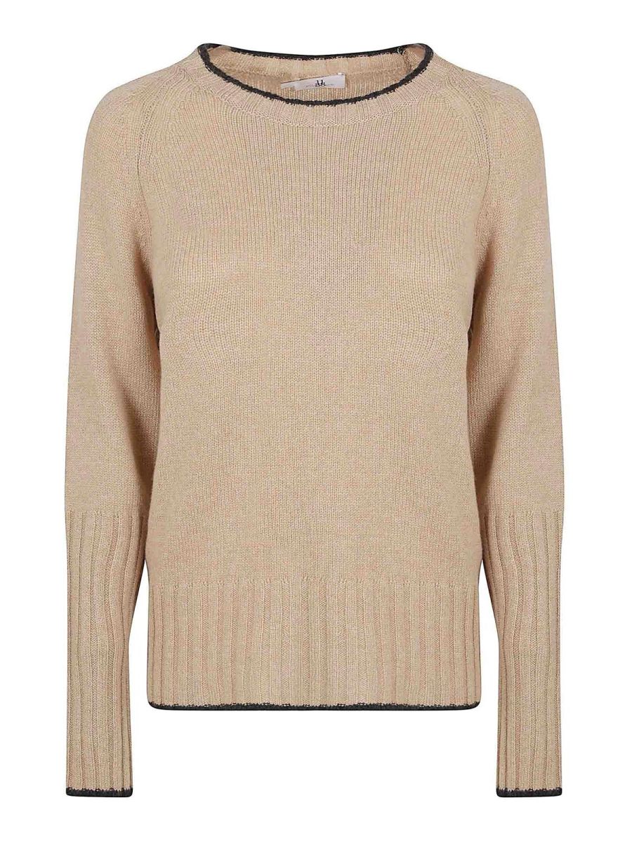Eleven88 Pull Col Bateau - Camel