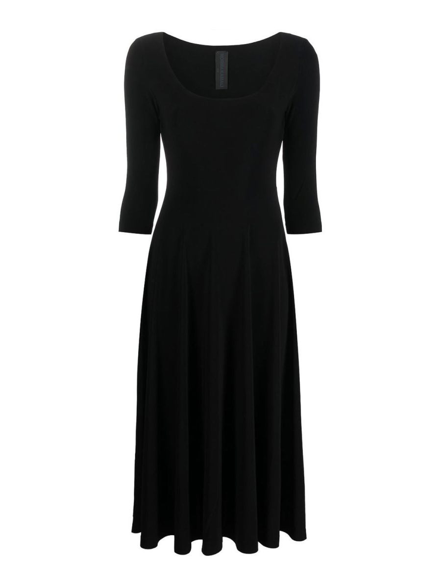 Norma Kamali Maxi Robe - Noir