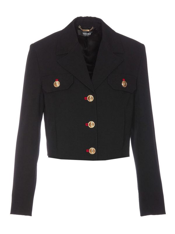 Versace Veste Casual - Noir