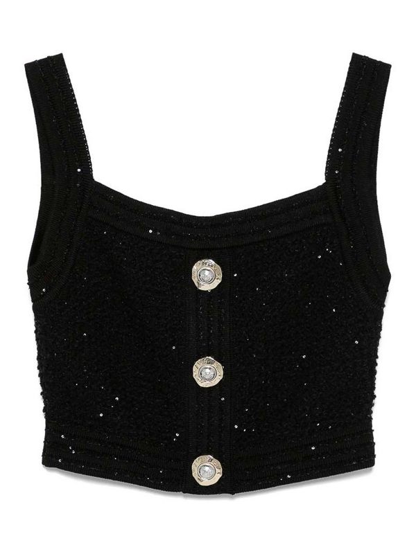 Balmain Top - Noir