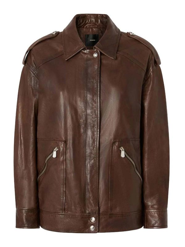 Pinko Veste Casual - Marron