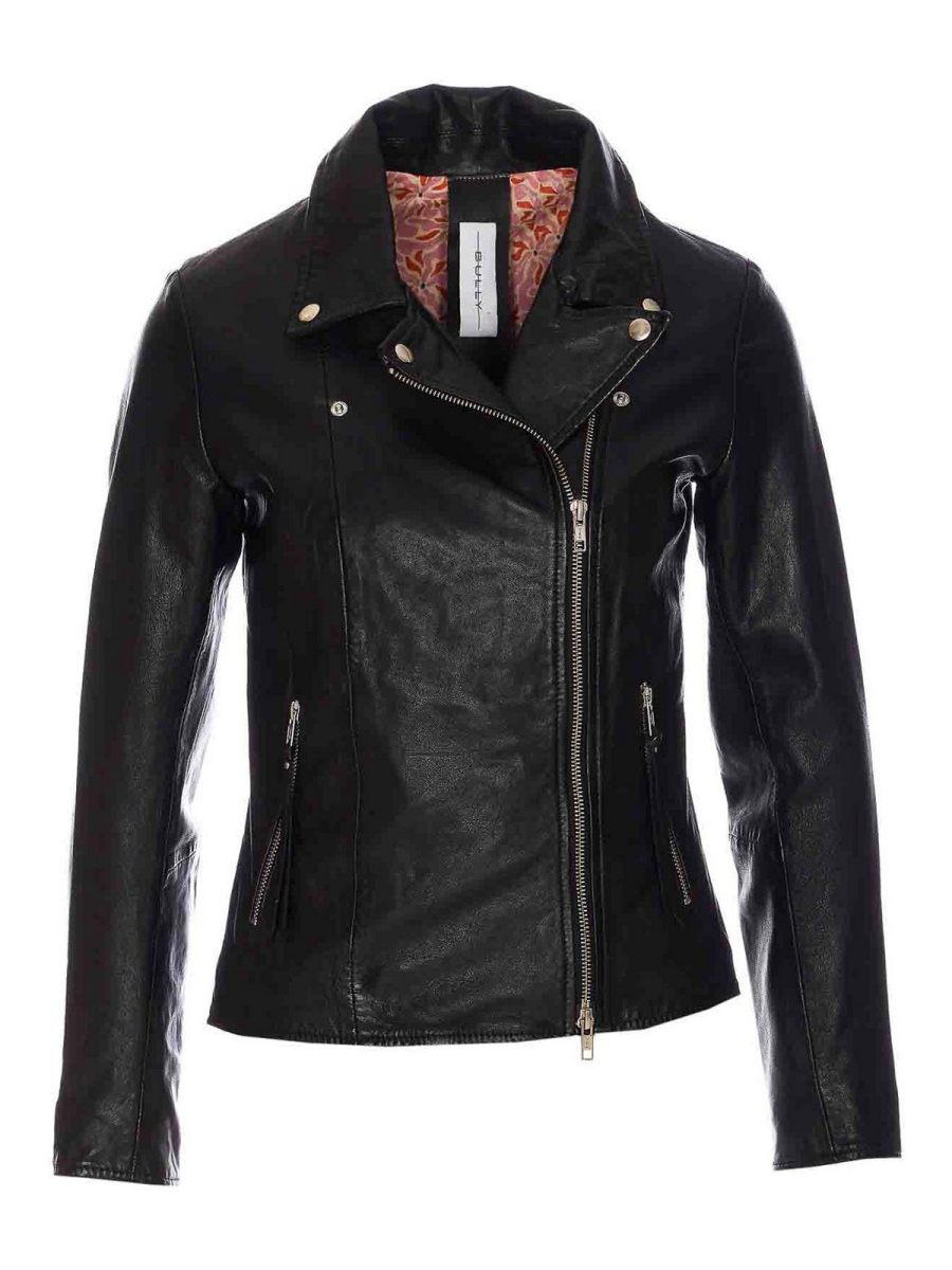 Bully Blouson En Cuir - Noir