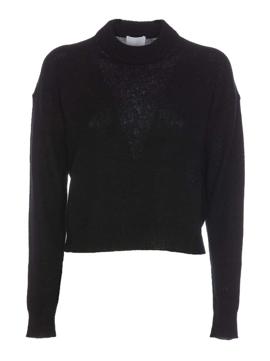 Allude Pull Col Rond - Noir