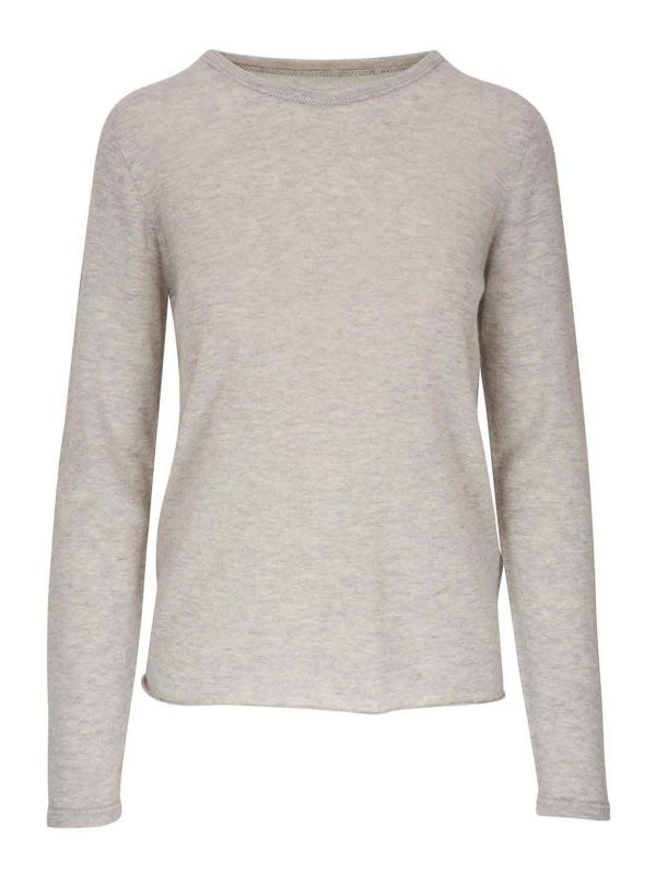 Majestic Filatures Pull Col Rond - Marron