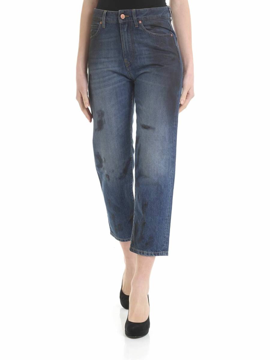 Vivienne Westwood Anglomania Jean Droit - Bleu