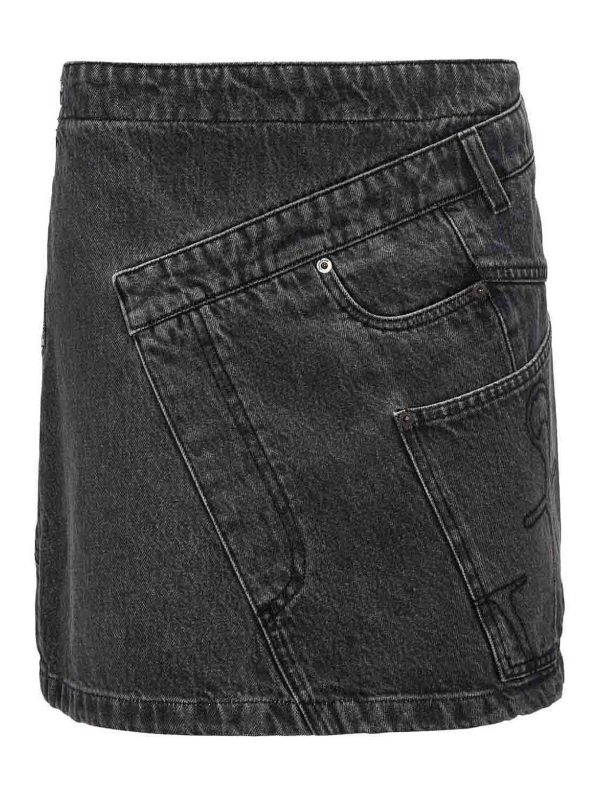 J. W. Anderson Jupe Midi - Gris