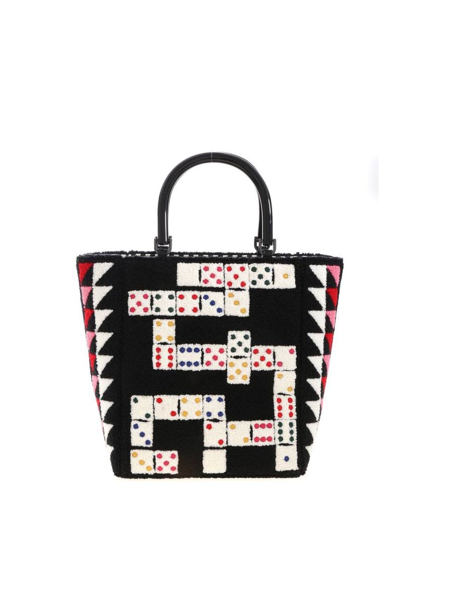 Lulu Guinness Sac Cabas - Noir