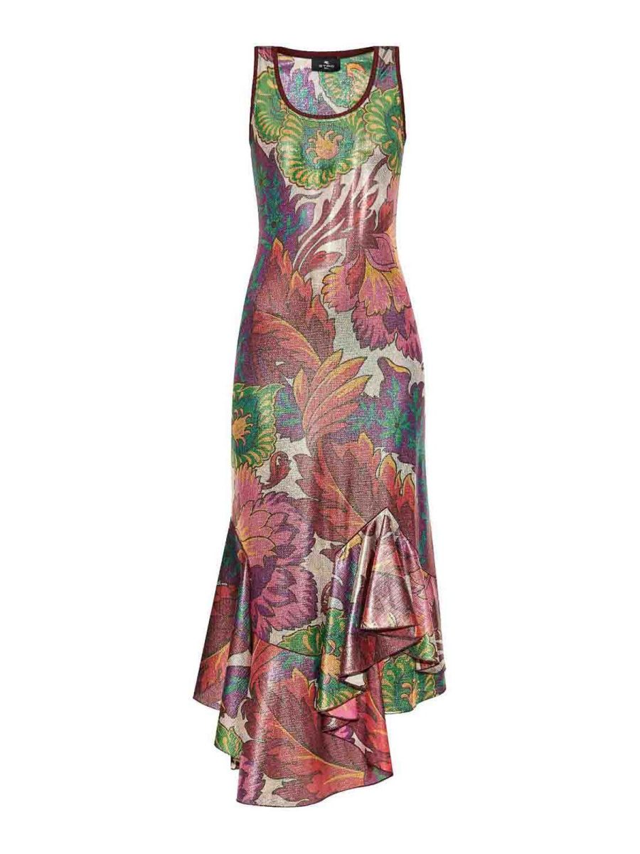 Etro Robe Au Genou - Multicolore