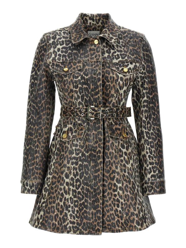 Ganni Robe Courte - Multicolore