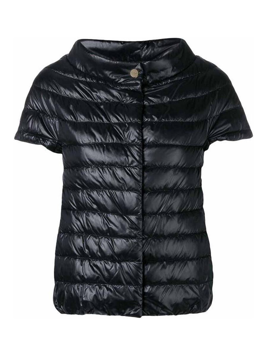 Herno Manteau Au Genou - Noir